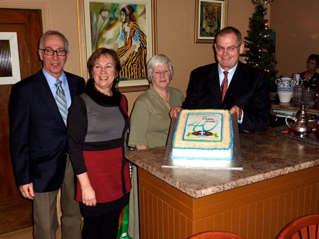 Gâteau du 40e anniversaire de la SROH