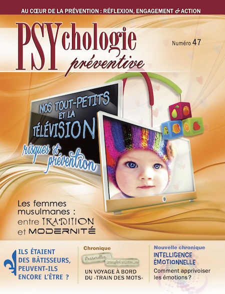 Couverture de la revue Psychologie préventive - numéro 47