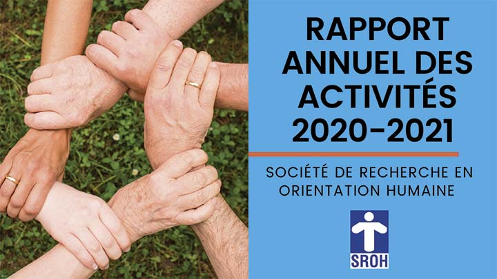 Rapport annuel des activités 2020-2021 - SROH